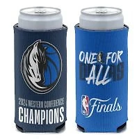 WinCraft Dallas Mavericks NBA Conference Finals Champs '24 Slim Can Cooler