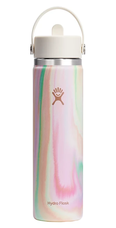 Hydro Flask 24 oz Sugar Crush Wide Flex Straw Cap LE Water Bottle