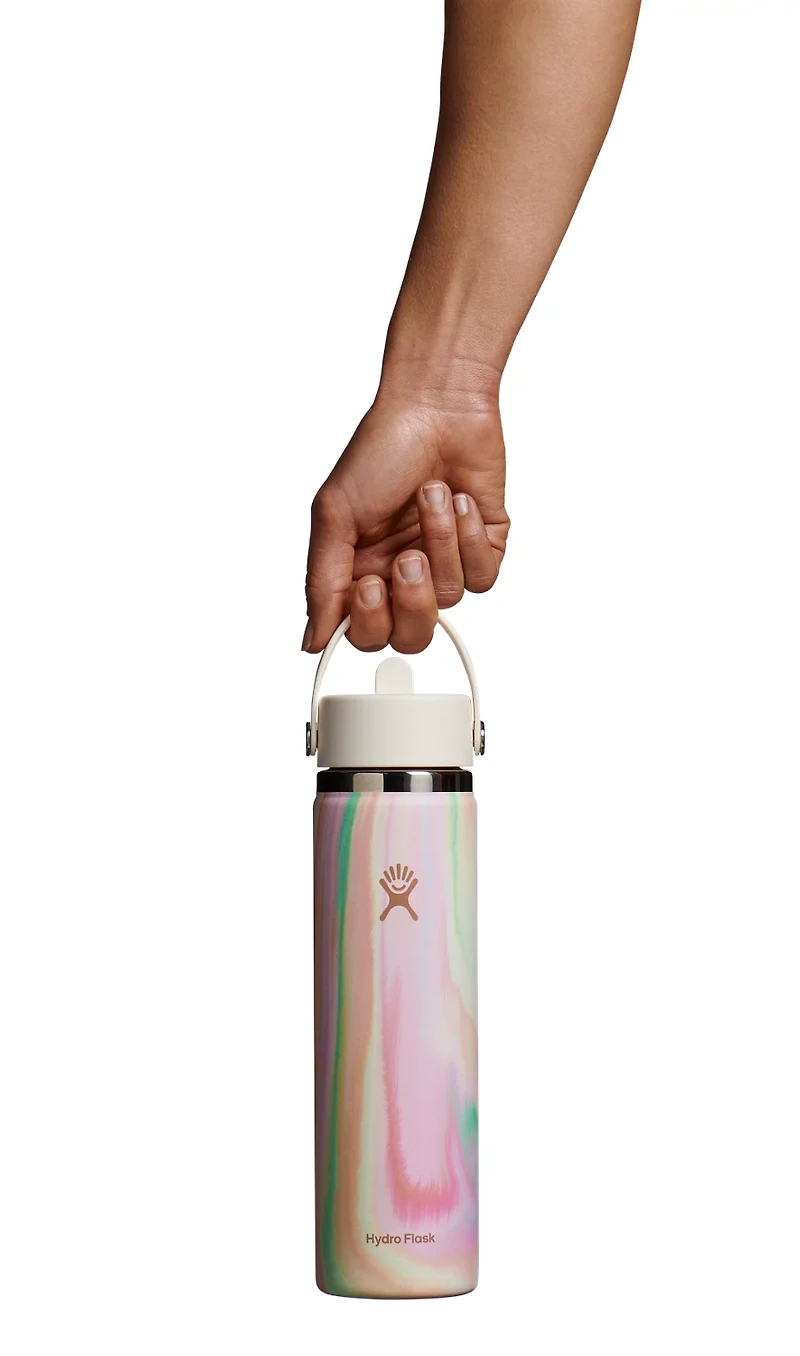 Hydro Flask 24 oz Sugar Crush Wide Flex Straw Cap LE Water Bottle