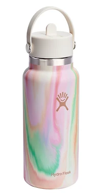 Hydro Flask 32 oz Sugar Crush Wide Flex Straw Cap LE Water Bottle