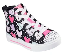 SKECHERS Kids' Preschool Twinkle Toes Twinkle Sparks Mid Sneakers