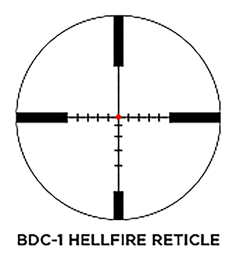 SIG SAUER Whiskey4 SFP 3-12 x 44 BDCI Reticle Sight