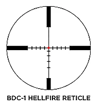 SIG SAUER Whiskey4 SFP 3-12 x 44 BDCI Reticle Sight