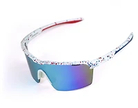 PUGS Adults' Lifestyle Rimless Blade Polarized Wrap-Around Sunglasses