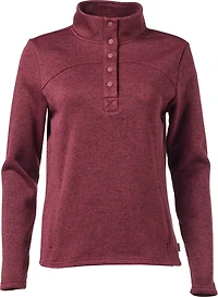 Magellan Outdoors Women's Campfire 1/4 Snap Sweater Fleece