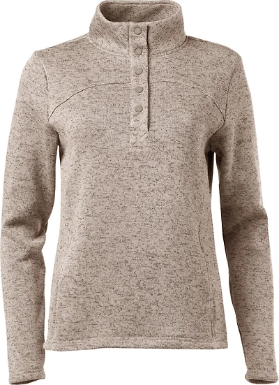 Magellan Outdoors Women's Campfire 1/4 Snap Sweater Fleece