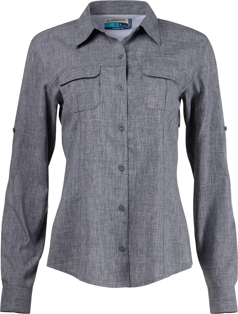 Magellan Outdoors Women's Aransas Pass Long Sleeve Shirt