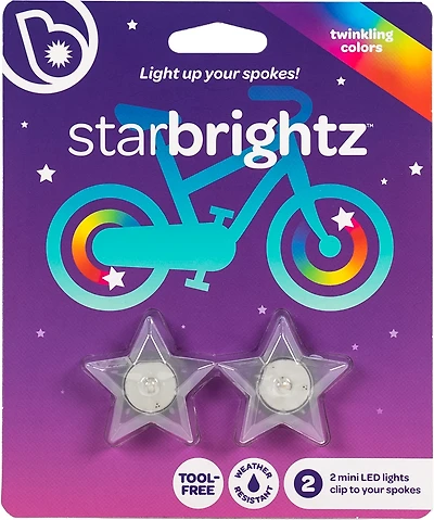 Brightz StarBrightz LED Color Morphing Bike Spoke Lights 2-Pack