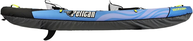 Pelican iESCAPE 110 11 ft Convertible Inflatable Sit-On-Top Tandem Kayak