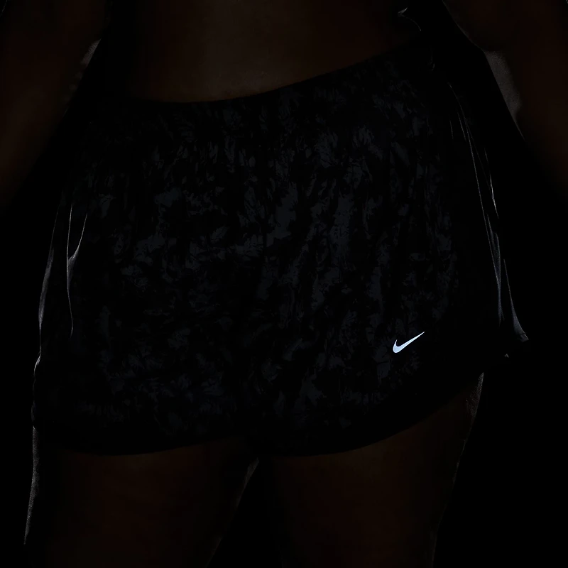Nike Women's One Tempo Dri-FIT Printed Plus Running Shorts