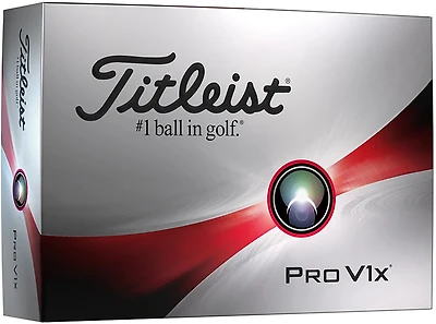 Titleist ProV1x High Number Golf Balls - 12 Count