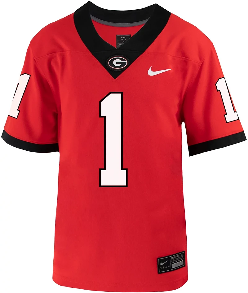 Nike Boys' University of Georgia Untouchable Football Jersey