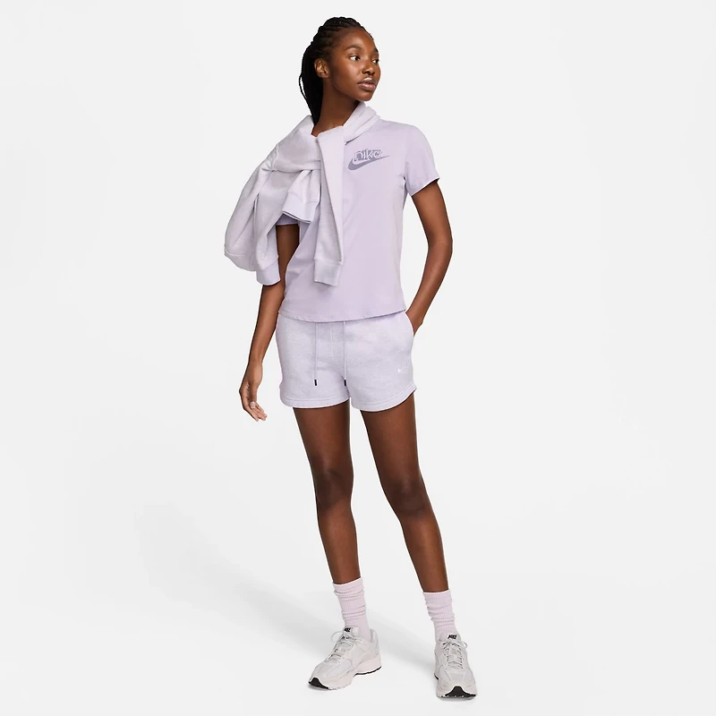 Nike Women's NSW Club LBR Short Sleeve Shirt