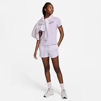 Nike Women's NSW Club LBR Short Sleeve Shirt
