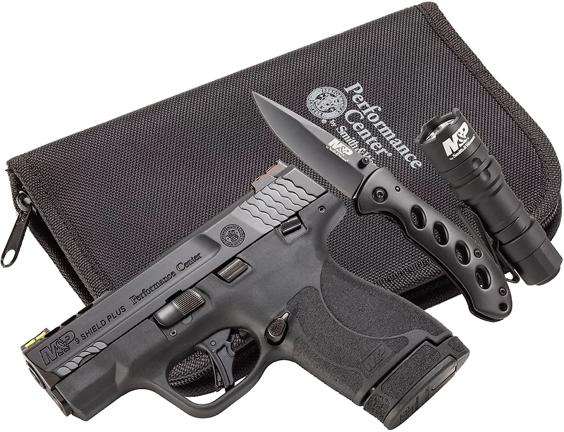 Smith & Wesson PC M&P9 Shield Plus Ported TS 9mm EDC Kit