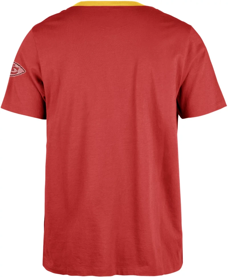 '47 Men's Kansas City Chiefs Westend Henley T-shirt