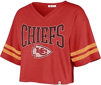 '47 Women's Kansas City Chiefs Fanfare Sporty Crop Top