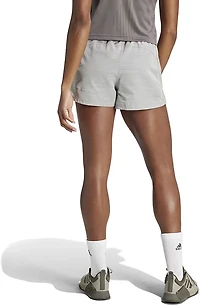 adidas Women's Pacer 3-Stripes Woven High Training Shorts 3