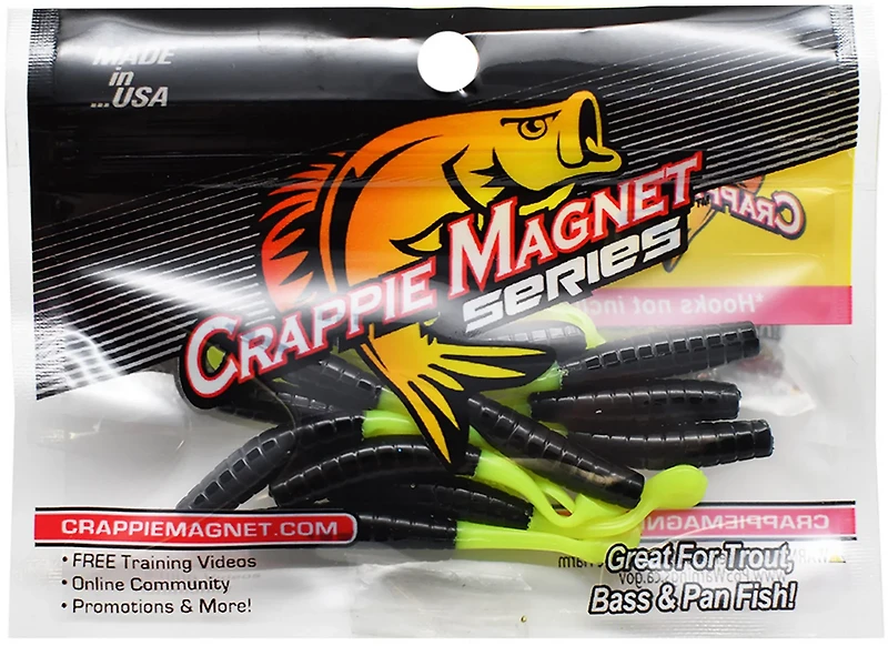 Crappie Magnet Series Tiny Dancer 1.75 Soft Bait 12-Pack
