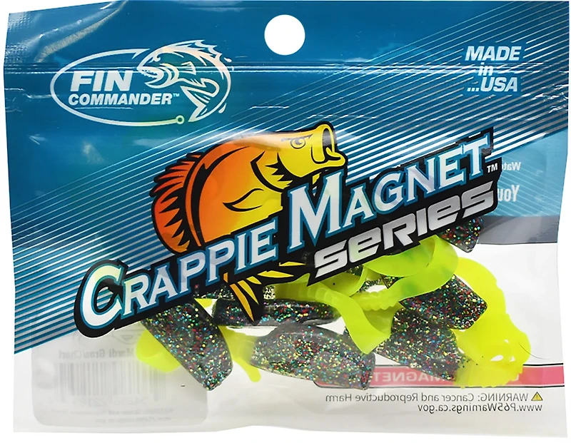 Leland Lures Trout Magnet Slab Curly Soft Bait 12-Pack