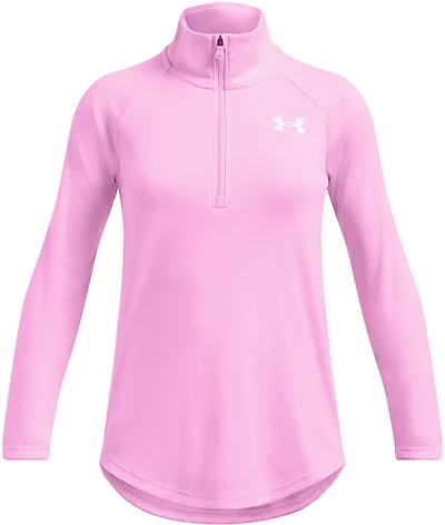 Under Armour Girls' Tech Graphic 1/2-Zip Shirt