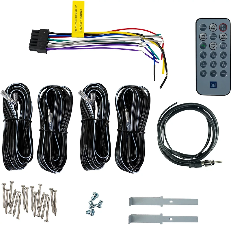 Dual Marine Digital Media Bluetooth Receiver with Four 6.5 in Speakers and Splashguard