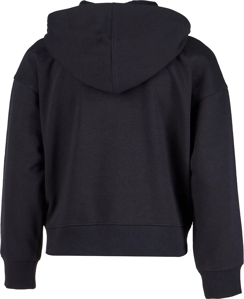 BCG Girls' Lifestyle Cotton Fleece Full Zip Hoodie