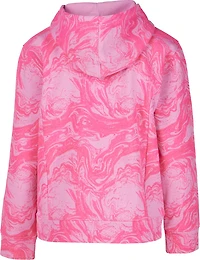 BCG Girls' Lifestyle Cotton Fleece Marble Hoodie