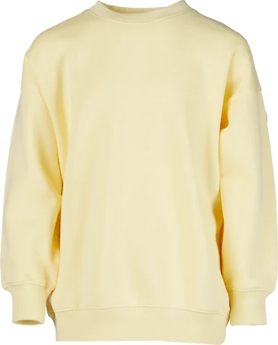 BCG Girls' Cotton Fleece Oversize Pullover