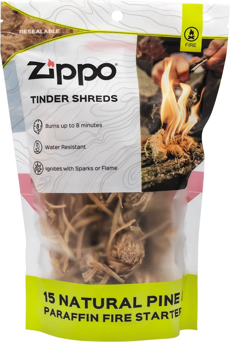Zippo Tinder Shreds