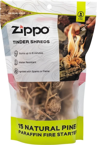 Zippo Tinder Shreds