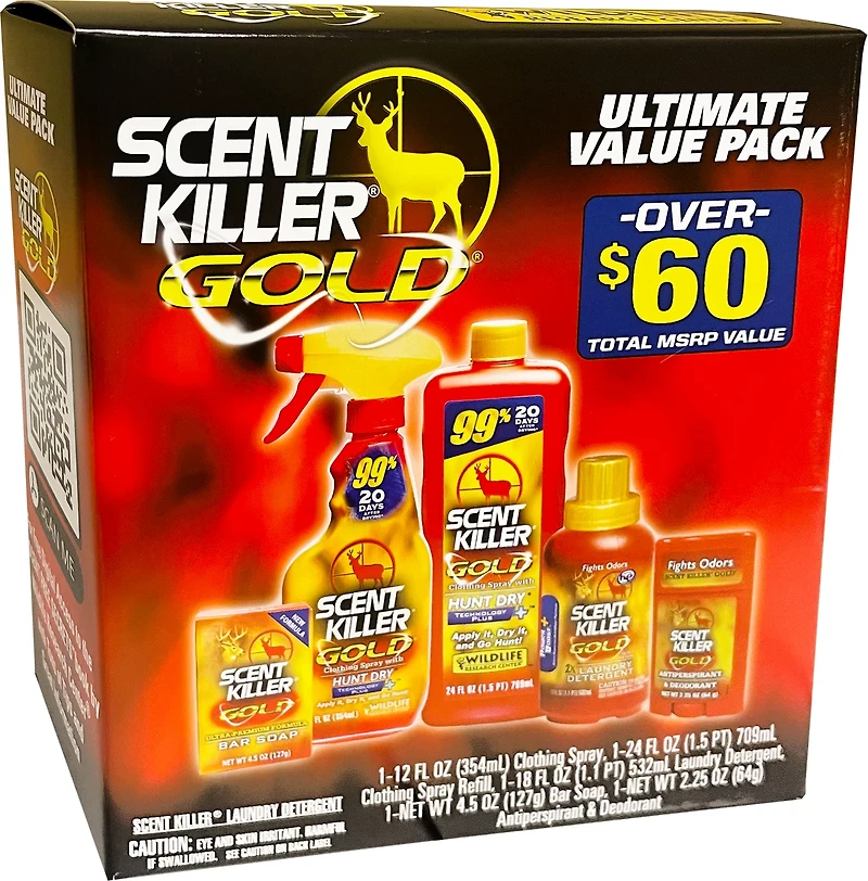 Wildlife Research Center Scent Killer Gold Value Kit