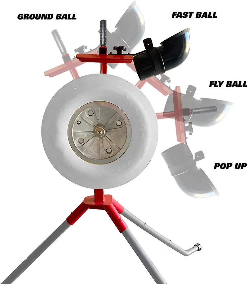 Heater Sports Blaze Combo Heavy Duty Pitching Machine