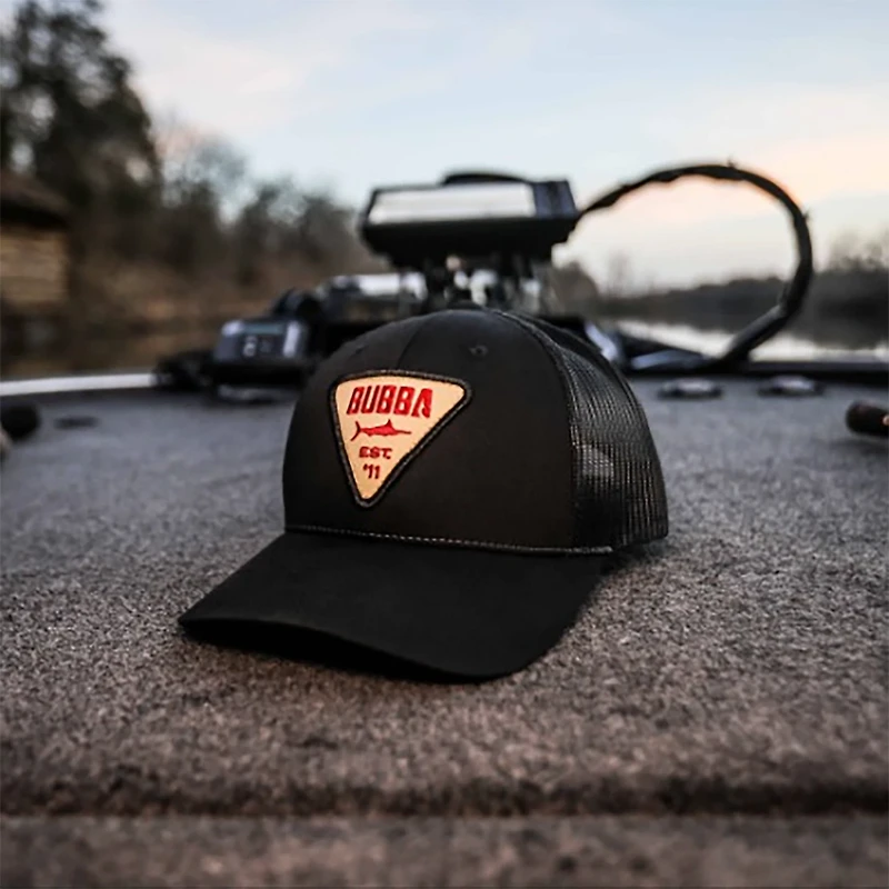 Bubba Black Adjustable Cap