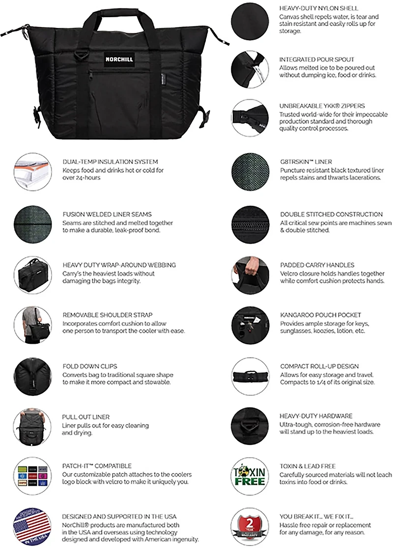 NorChill Voyager Series Can Soft Cooler