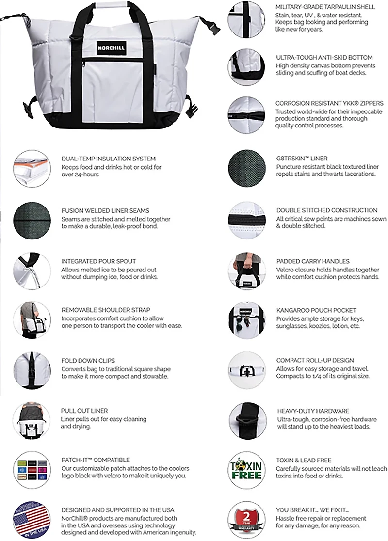 NorChill Marine Boatbag Series 48 Can Soft Cooler