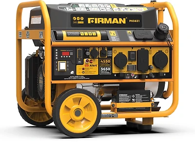 Firman 4,550W/3,650W Gasoline Power Generator