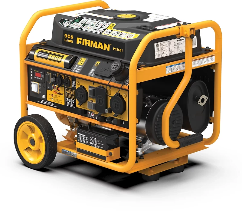 Firman 4,550W/3,650W Gasoline Power Generator
