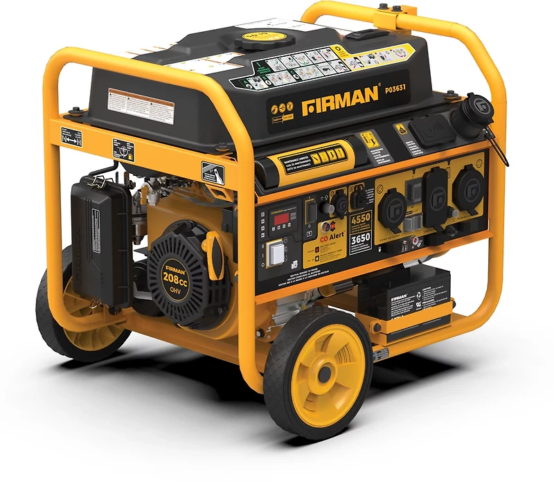 Firman 4,550W/3,650W Gasoline Power Generator