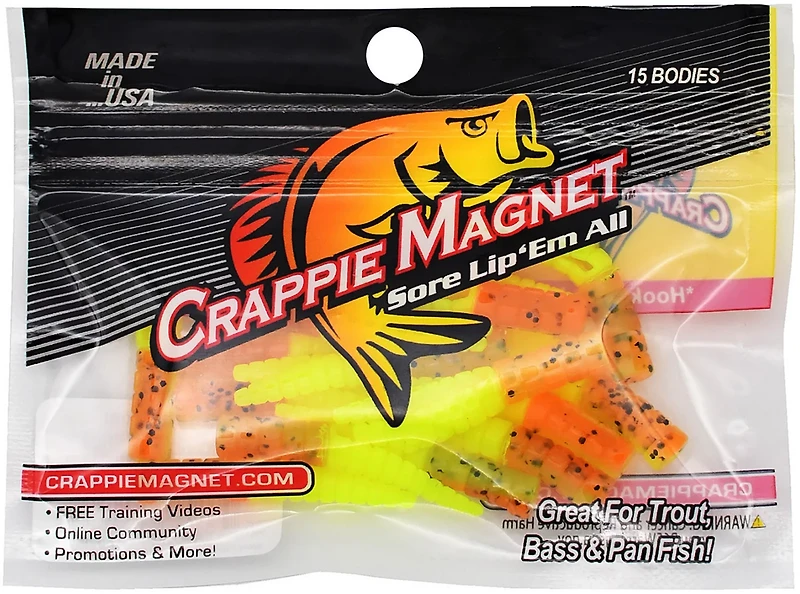 Leland Lures Crappie Magnets 15-Pack.
