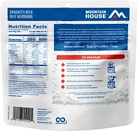 Mountain House Spaghetti with Meat Sauce