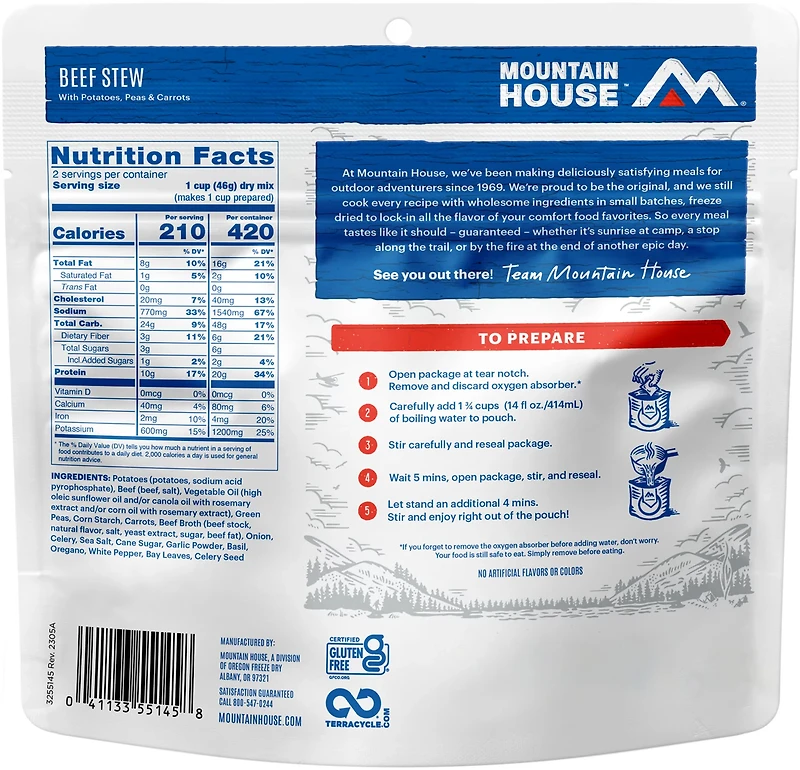 Mountain House Beef Stew