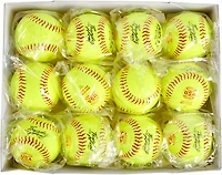 Dudley Thunder Heat ZN 11 in Fastpitch Softballs 12-Pack
