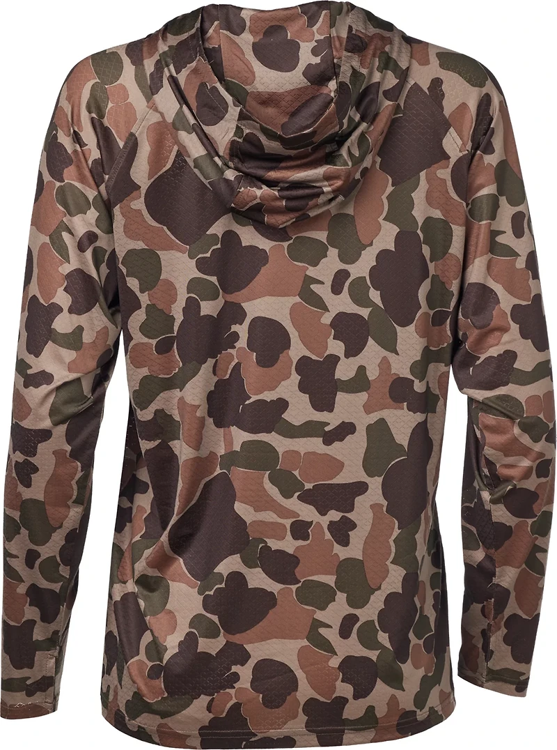 Magellan Outdoors Hunt Gear Women's Eagle Pass Tech Mesh Hooded Long Sleeve Shirt