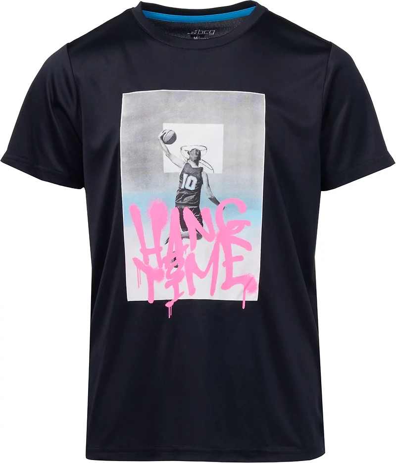 BCG Boys' Training Hang Time Short Sleeve