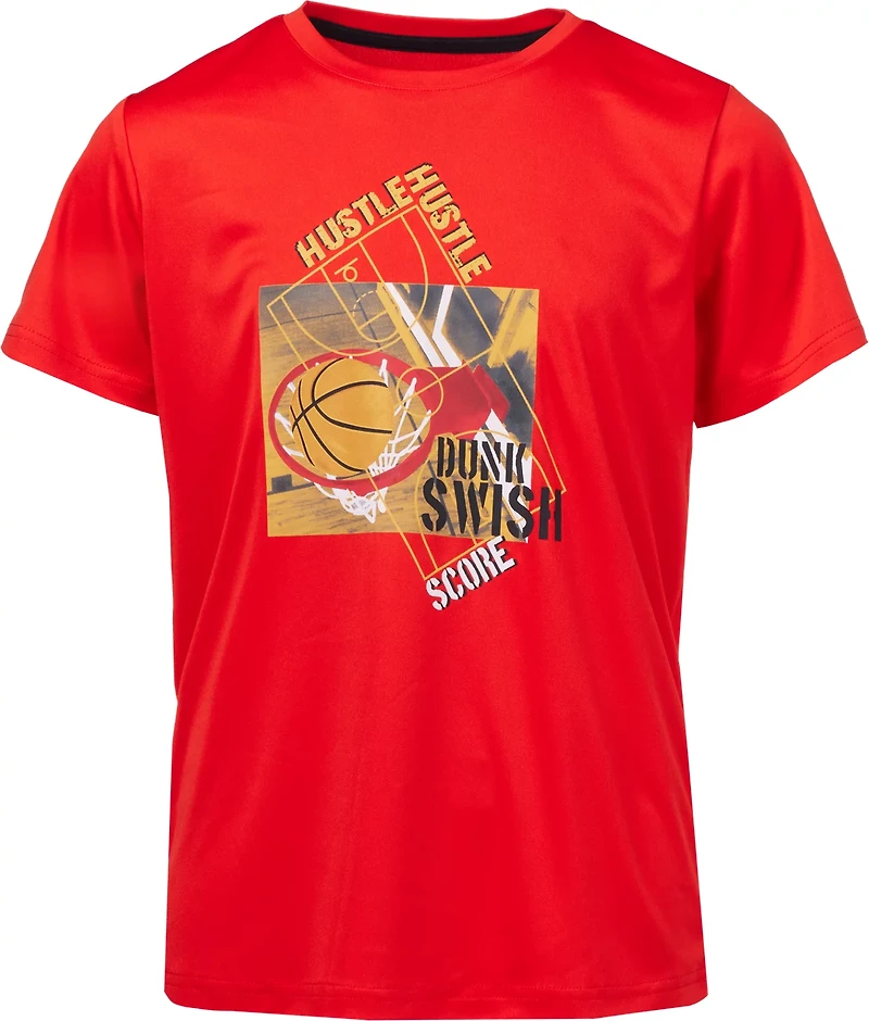 BCG Boys' Training Baseball Verbiage Short Sleeve