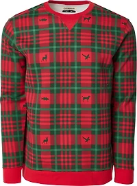 Magellan Outdoors Men's Holiday Fleece Crew Neck Sweatshirt
