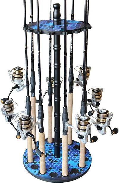 Rush Creek Round 16-Rod Storage Floor Rack