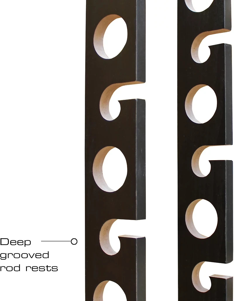 Rush Creek Wall Ceiling 8-Rod Storage Rack