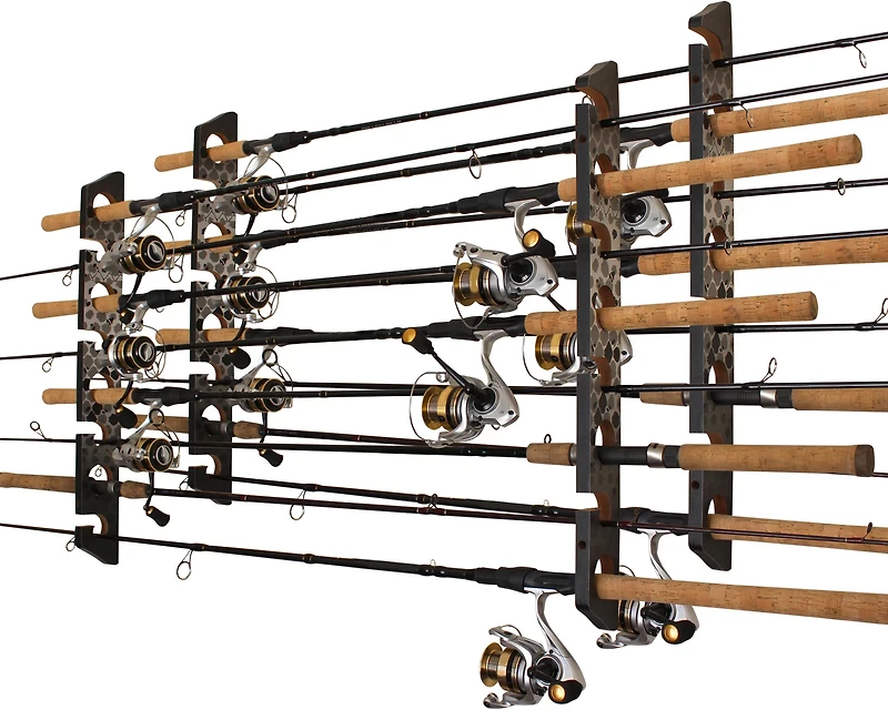 Rush Creek Wall Ceiling 8-Rod Storage Racks 2-Pack